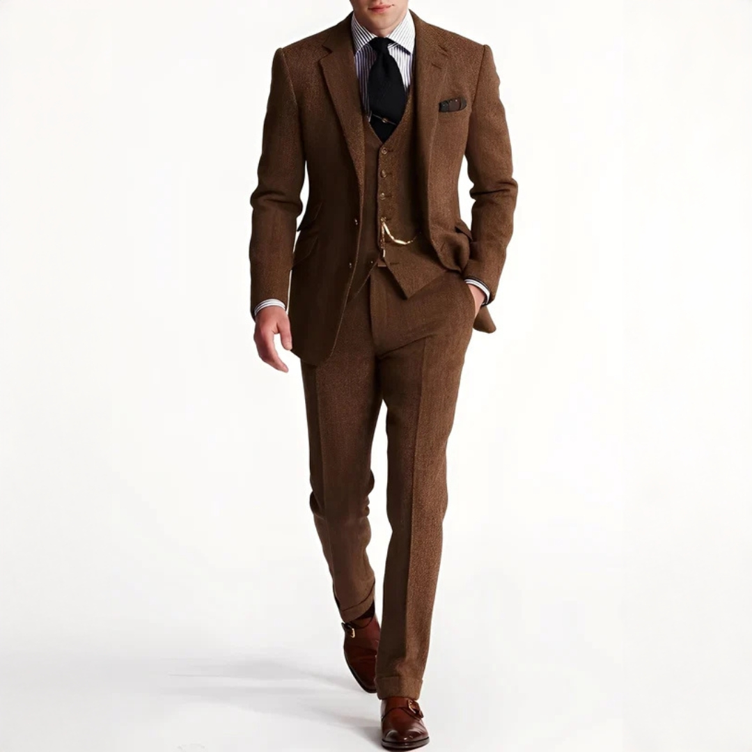Desmond - Elegantes dreiteiliges Anzug-Set Modeberg Bern