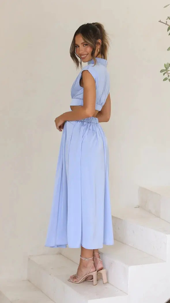 Adina™ Sommerkleid mit schlichter Linie Modeberg Bern