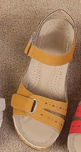 Alba™  Sommerliche Plateau-Sandalen mit Komfortsohle Modeberg Bern