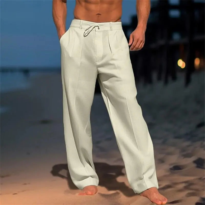 Andrei - Einfache Lino-Hose Modeberg Bern