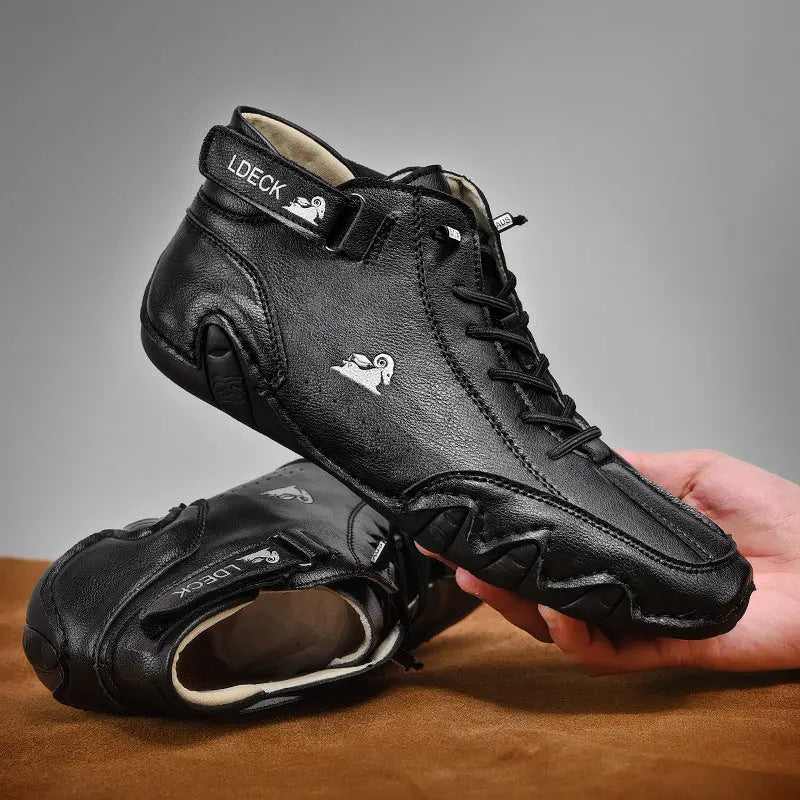 Benno™ Orthopädische Barfuß-Lederschuhe Modeberg Bern