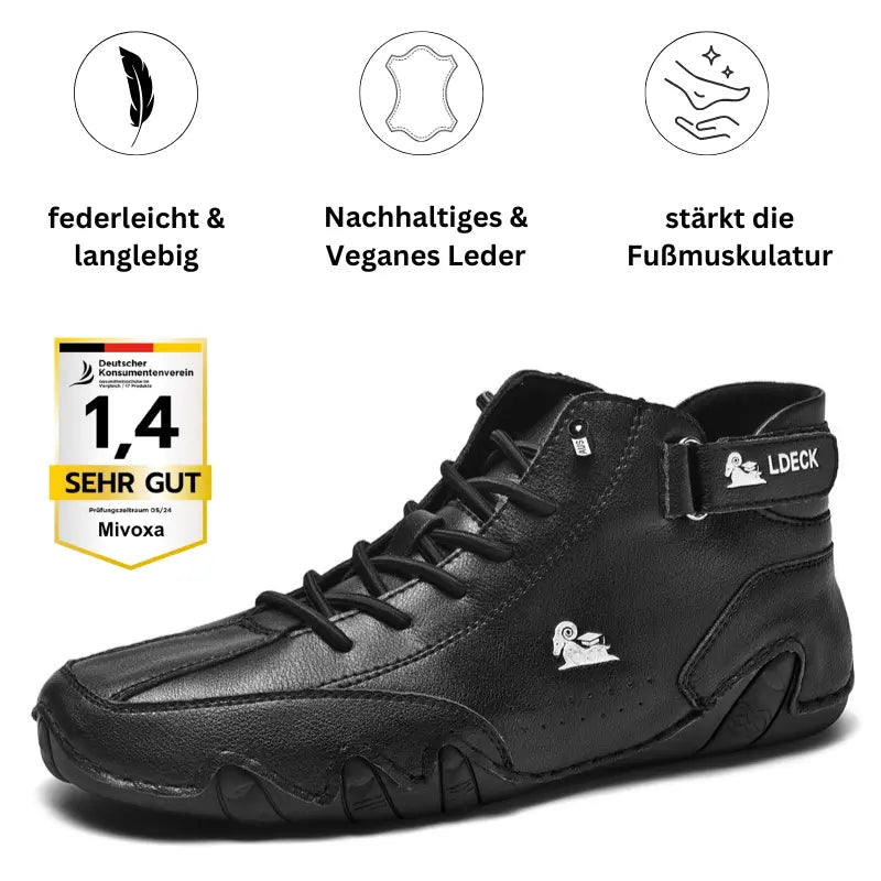 Benno™ Orthopädische Barfuß-Lederschuhe Modeberg Bern