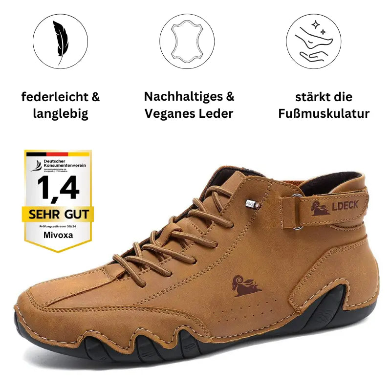 Benno™ Orthopädische Barfuß-Lederschuhe Modeberg Bern