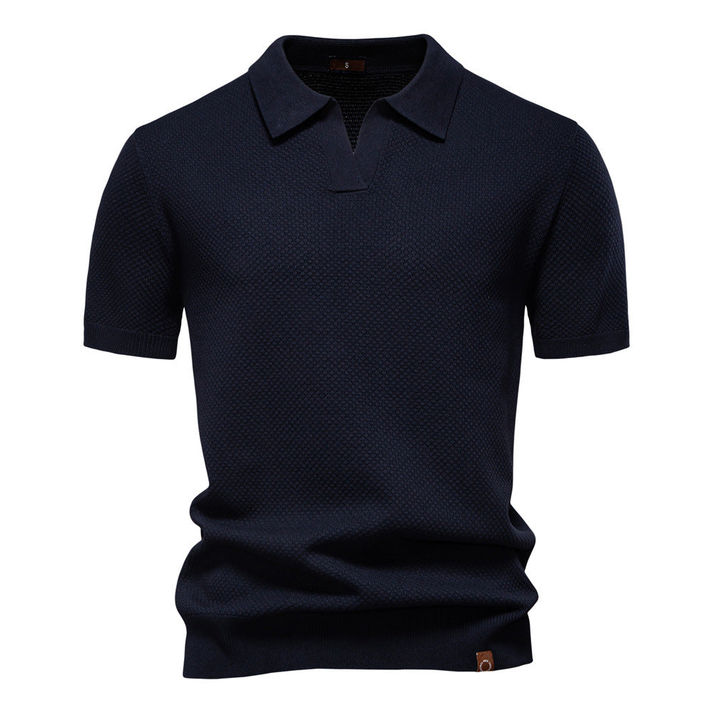 Borean™ Klassisches Poloshirt mit Struktur Modeberg Bern