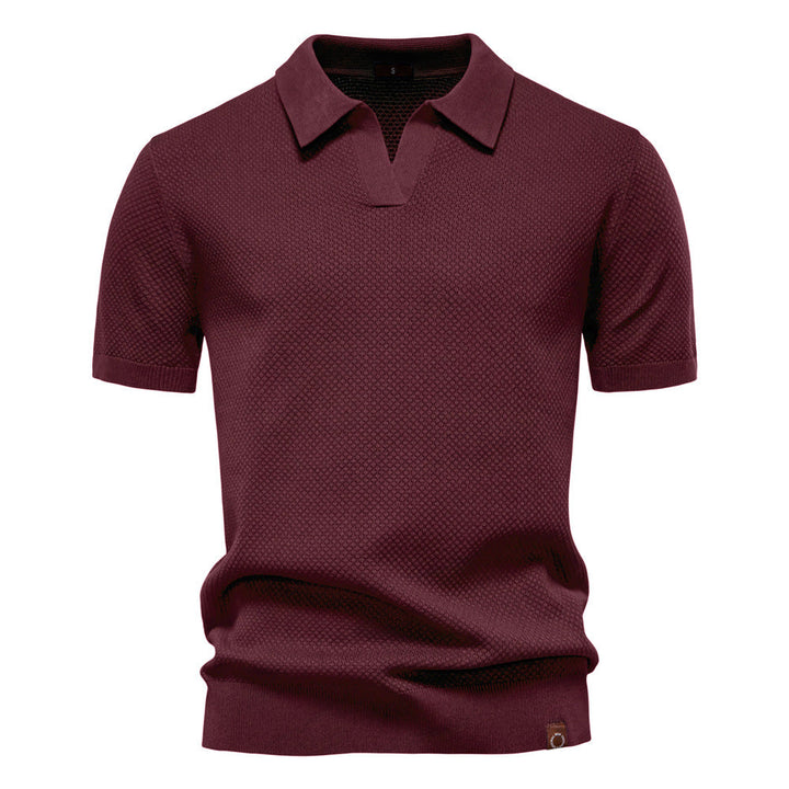 Borean™ Klassisches Poloshirt mit Struktur Modeberg Bern