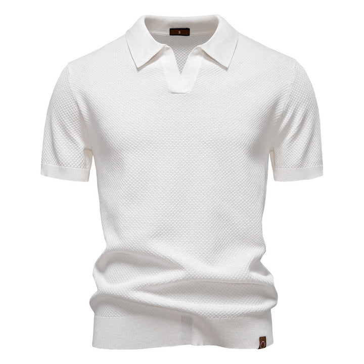 Borean™ Klassisches Poloshirt mit Struktur Modeberg Bern