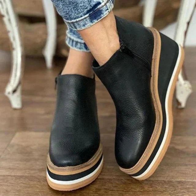 Women's Waterproof Side-Zip Ankle Boots Modeberg Bern