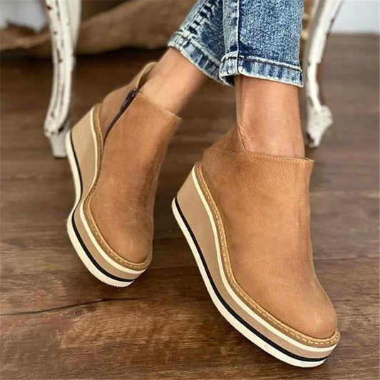 Women's Waterproof Side-Zip Ankle Boots Modeberg Bern