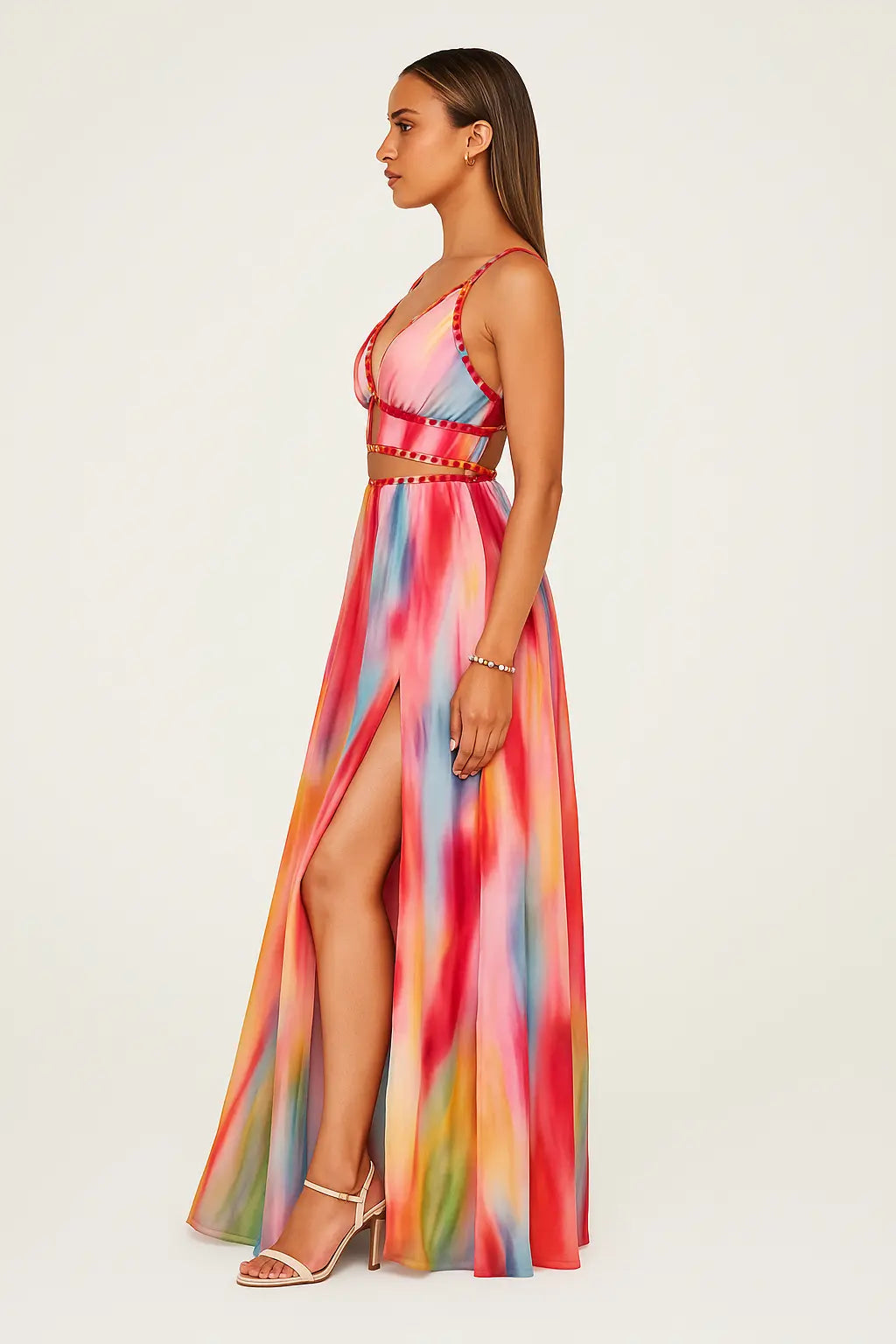 Cara™ –  Künstlerisches Maxi Kleid Modeberg Bern