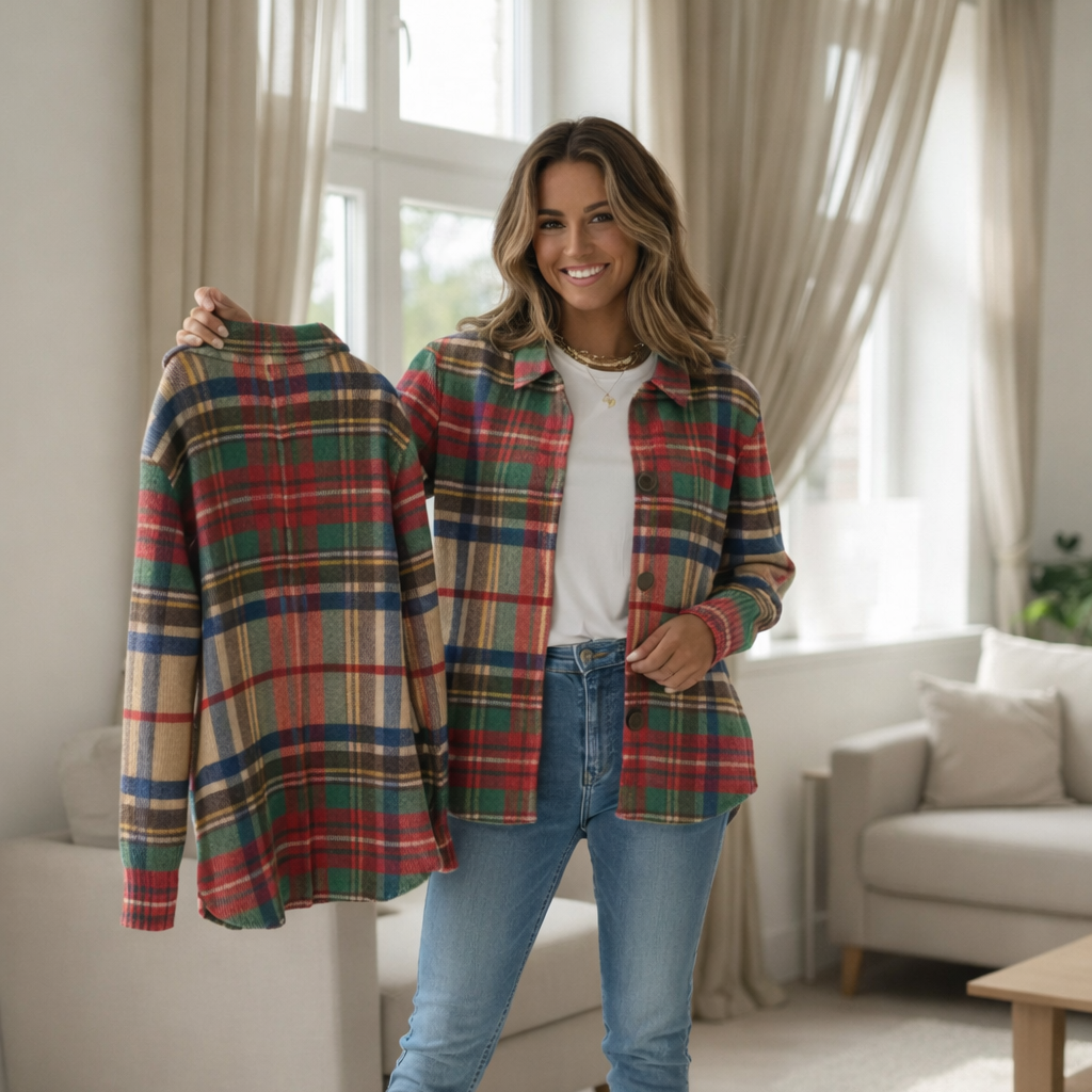 Milra™ Karierte Bluse Modeberg Bern
