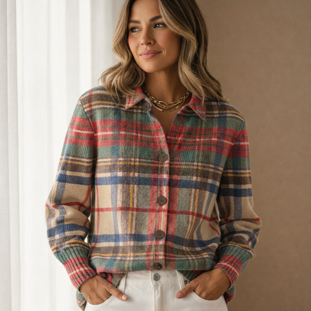 Milra™ Karierte Bluse Modeberg Bern