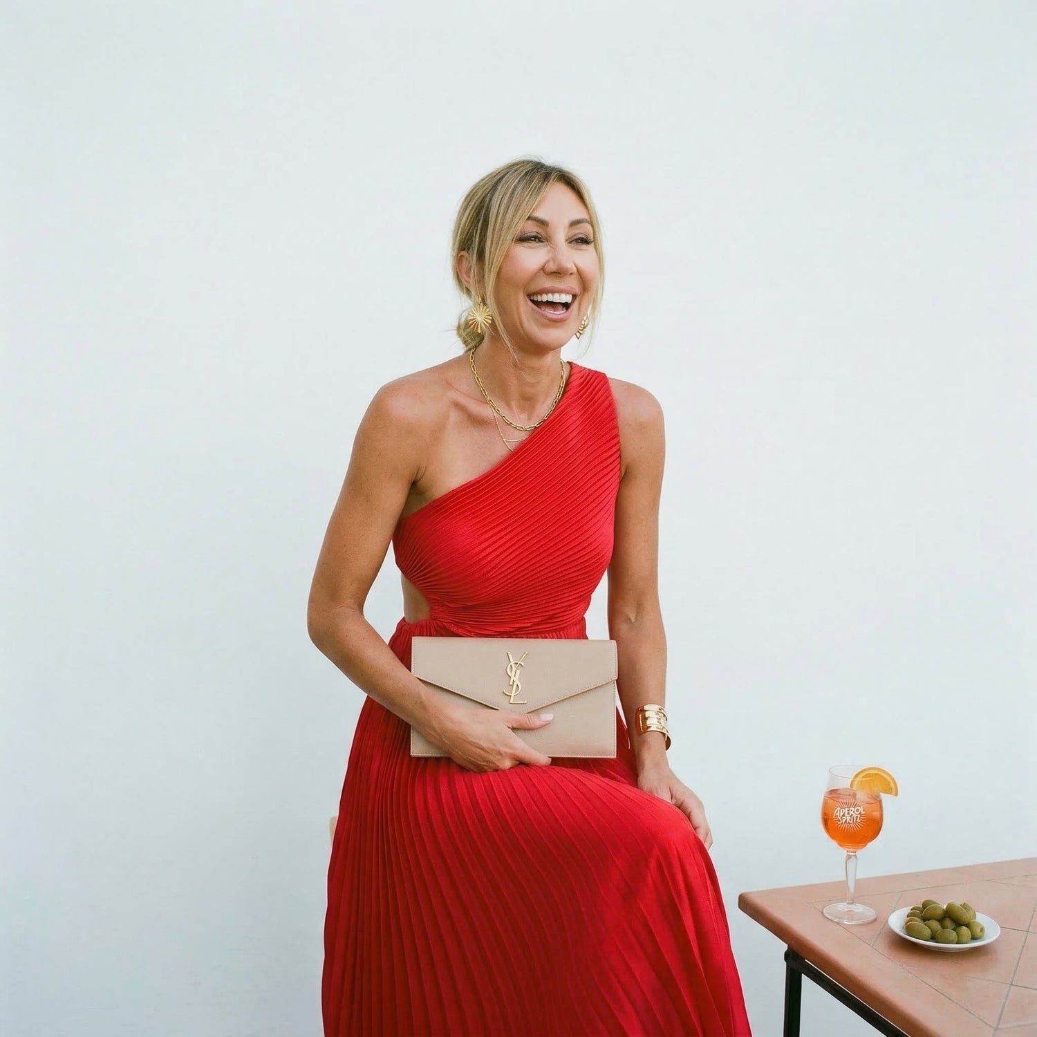 One-Shoulder Wedding Guest Dress Modeberg Bern