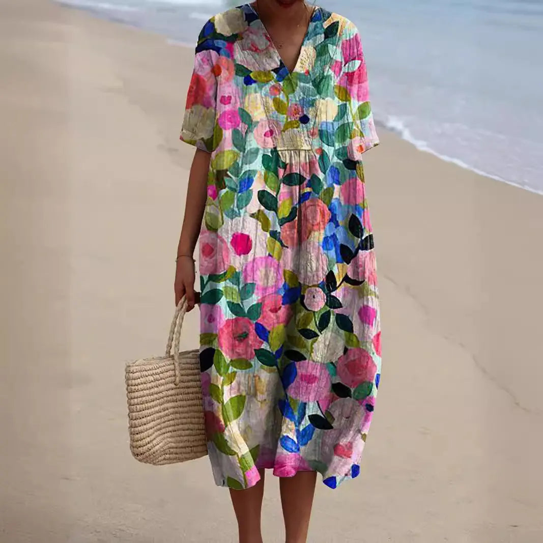 Elif™ Blumiges Sommerkleid Modeberg Bern