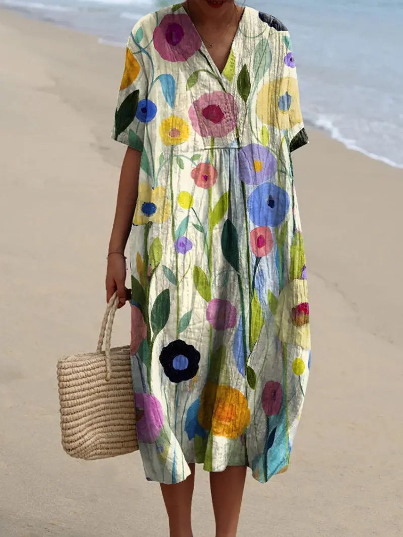 Elif™ Blumiges Sommerkleid Modeberg Bern