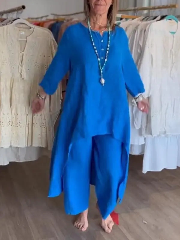 Fayen™ Leinen-Freizeitanzug für Damen Modeberg Bern