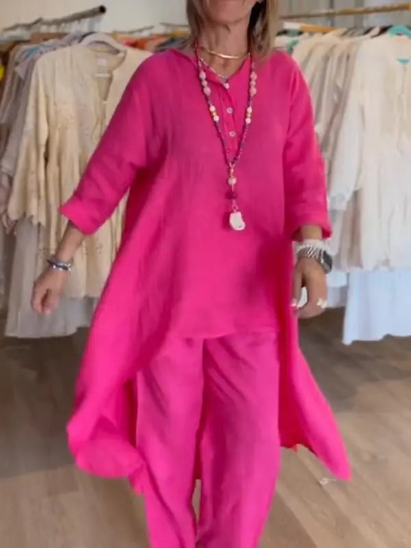 Fayen™ Leinen-Freizeitanzug für Damen Modeberg Bern