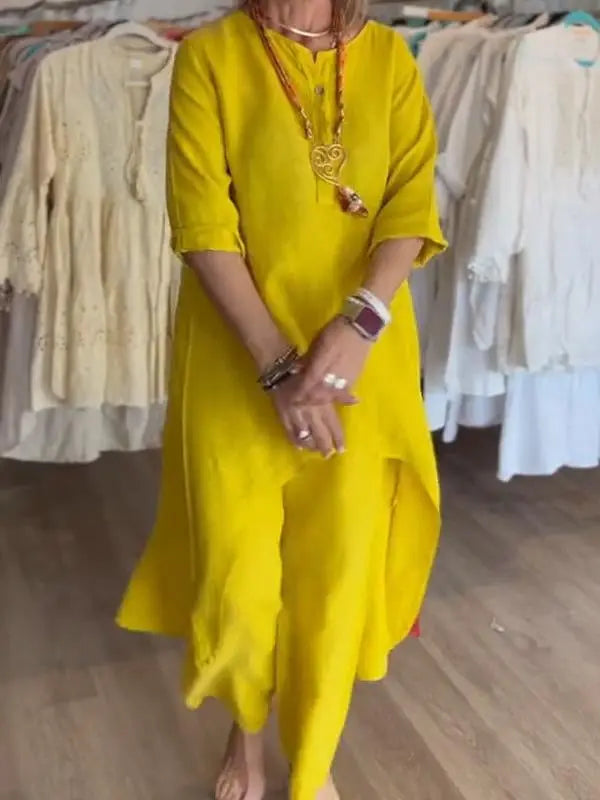 Fayen™ Leinen-Freizeitanzug für Damen Modeberg Bern
