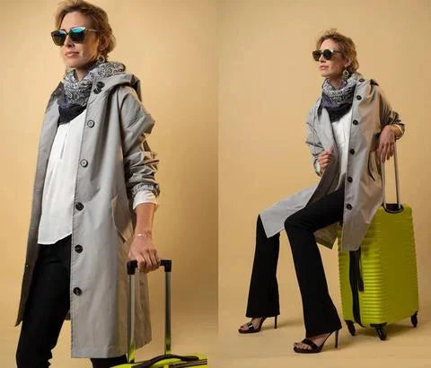 Fenaris™ Klassischer Trenchcoat mit Gürtel Modeberg Bern