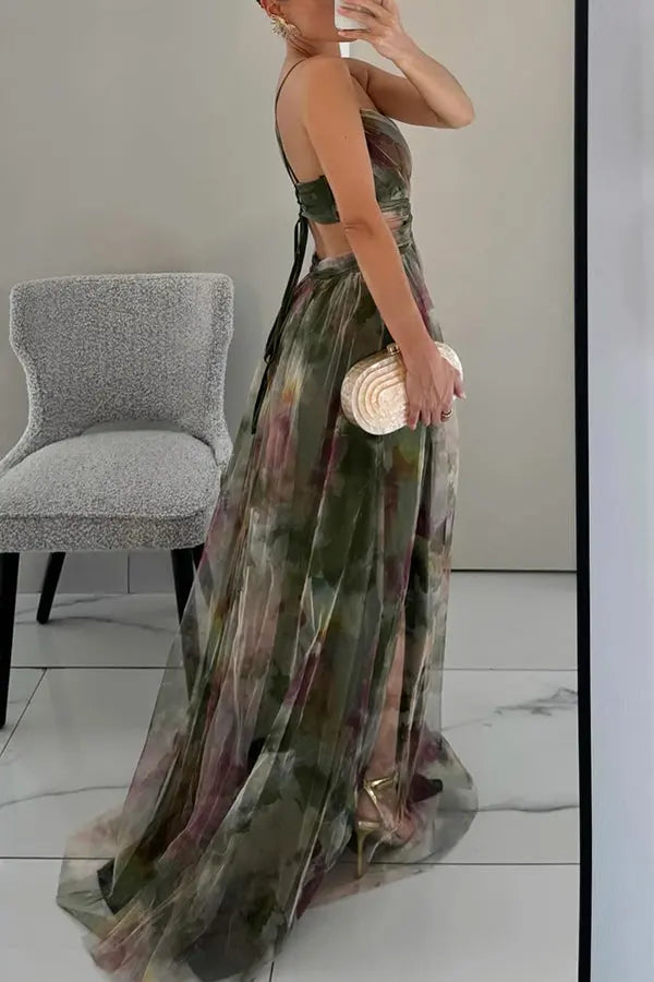 Fenja™ Langes Kleid mit Blumendesign Modeberg Bern