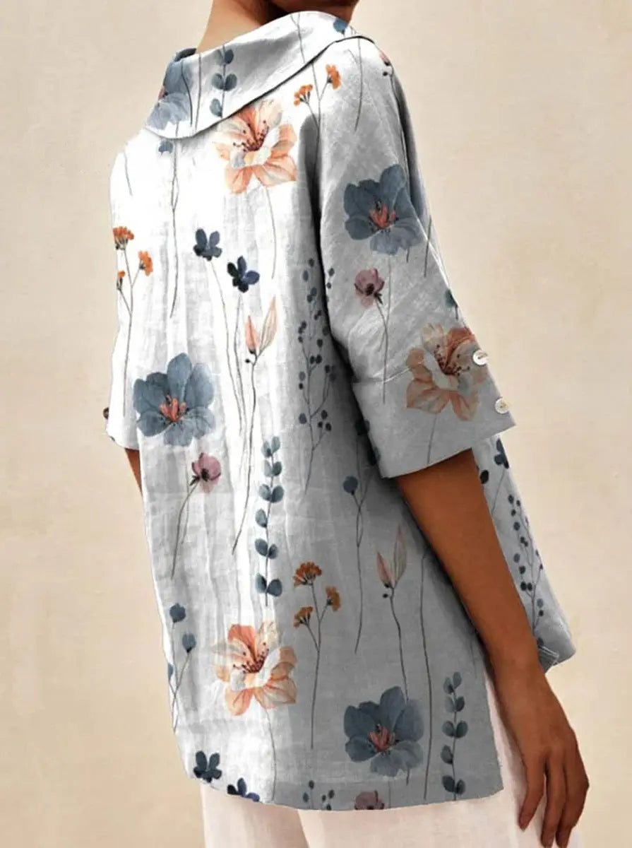 Flora™ –  Elegantes Leinentop 1+1 Gratis Modeberg Bern