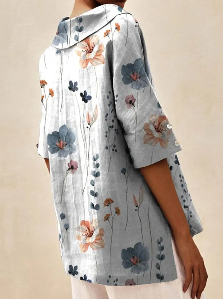 Flora™ –  Elegantes Leinentop 1+1 Gratis Modeberg Bern