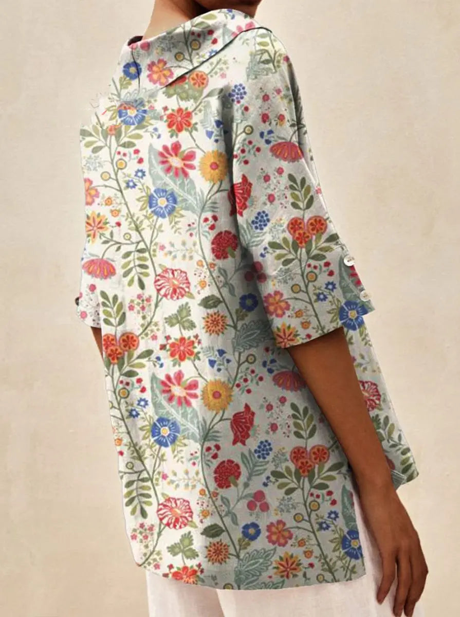 Flora™ –  Elegantes Leinentop 1+1 Gratis Modeberg Bern
