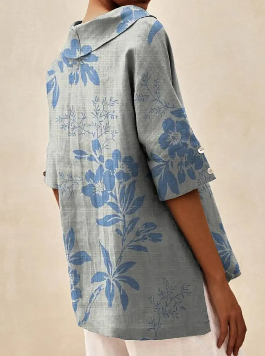 Flora™ –  Elegantes Leinentop 1+1 Gratis Modeberg Bern