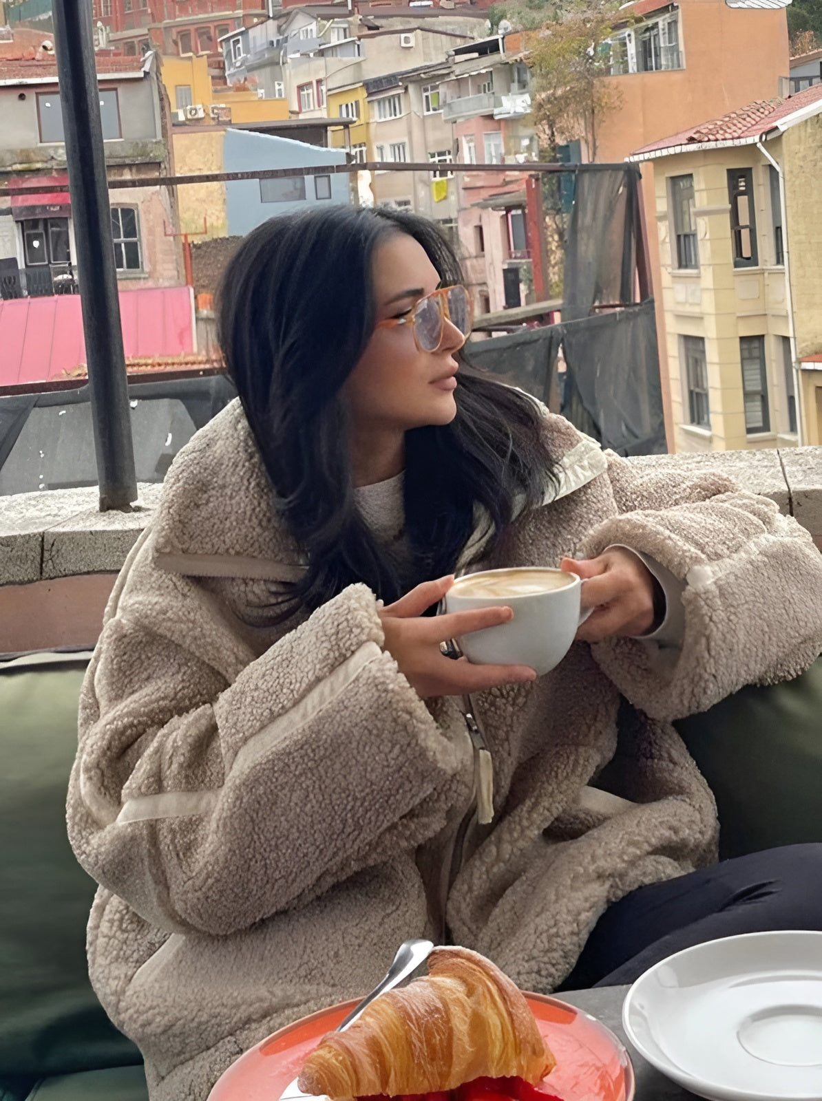 Amariel™ Oversize Teddy Mantel Modeberg Bern