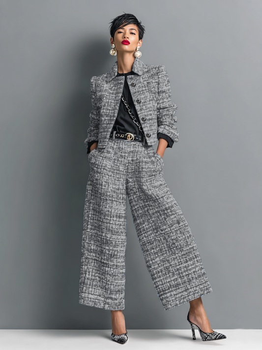 Chic Tailored Jacket and Trousers Co-Ord Set Modeberg Bern