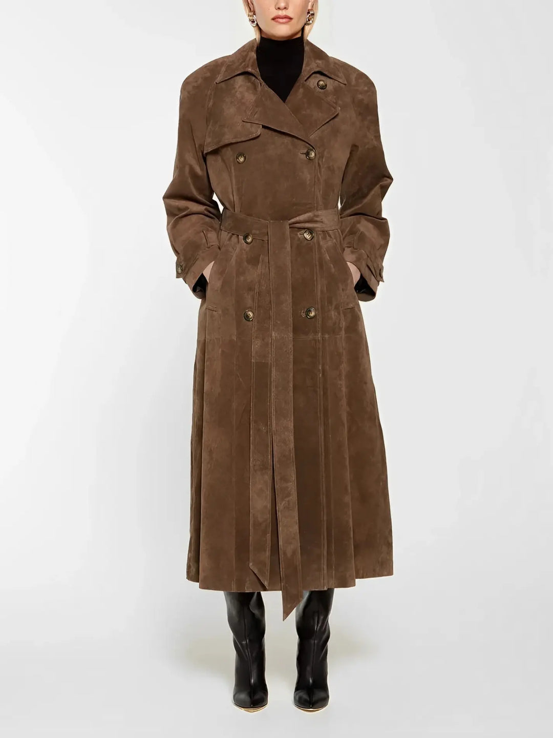 Hellen™ Wildledermantel mit Stil Modeberg Bern