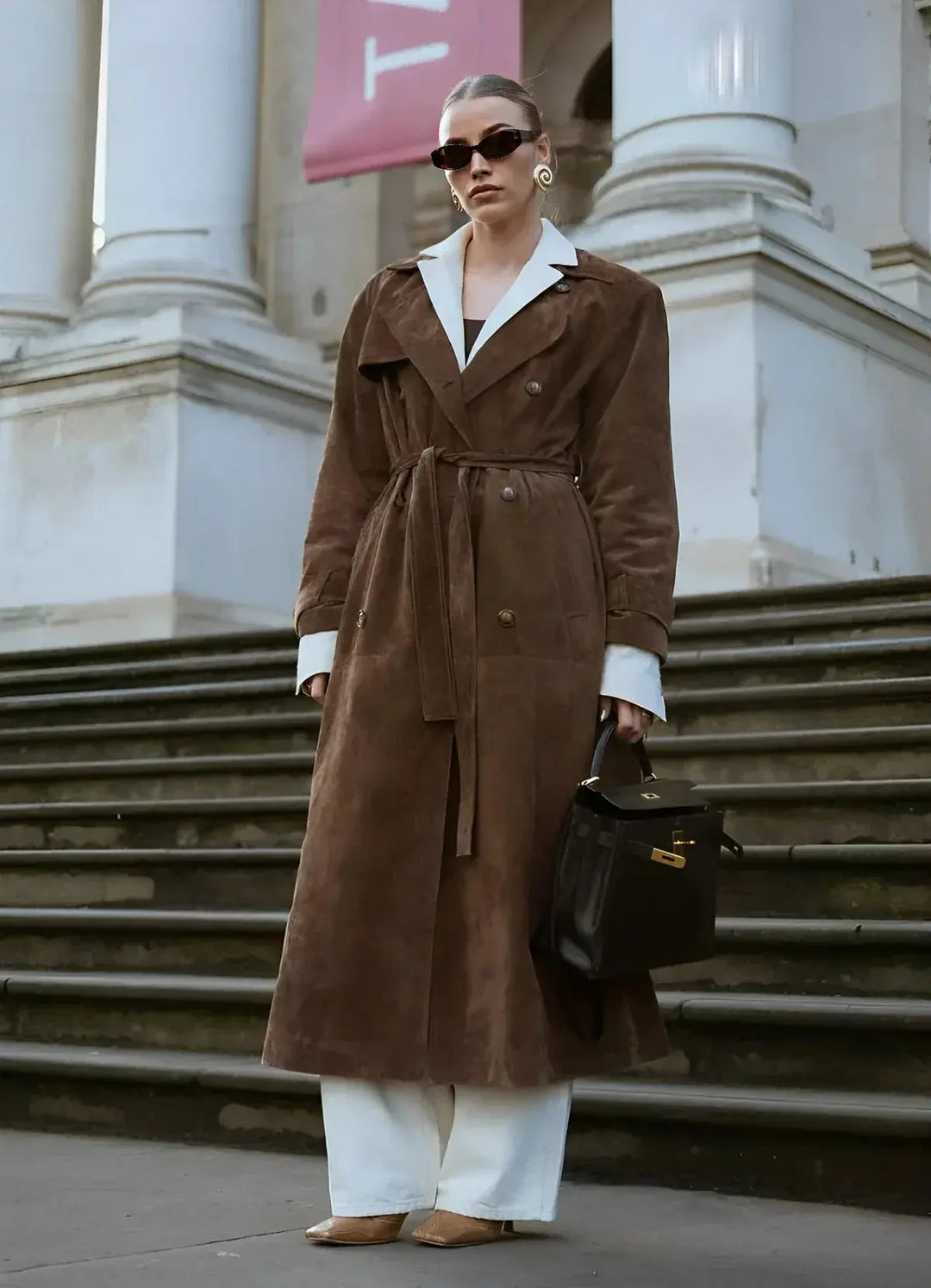 Hellen™ Wildledermantel mit Stil Modeberg Bern