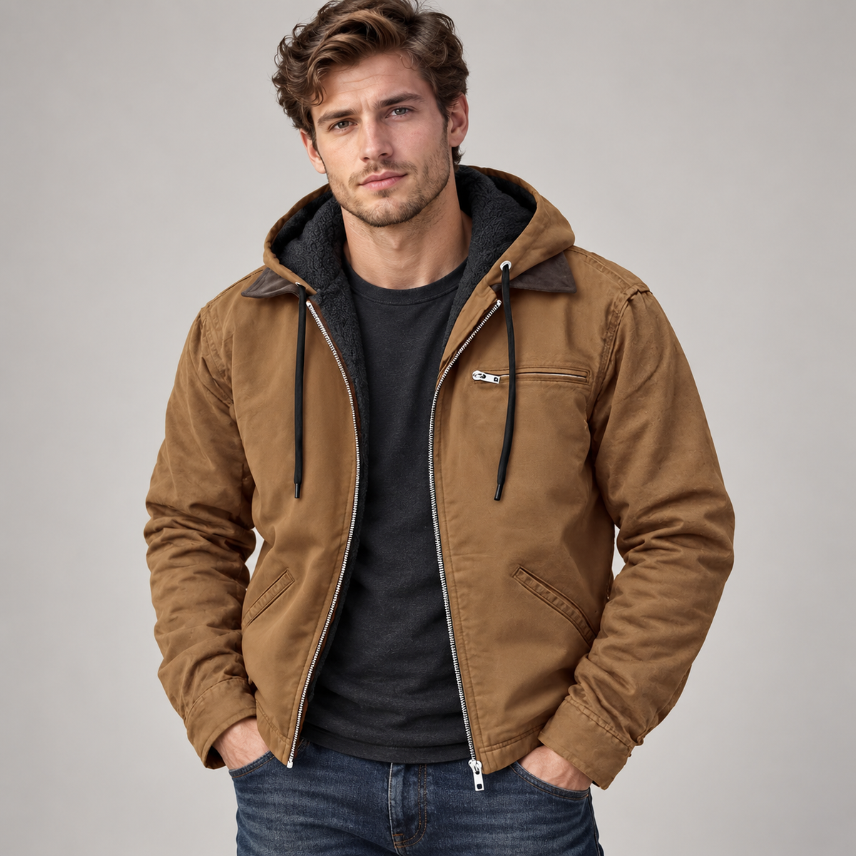 Adrian - Warme und strapazierfähige Jacke Modeberg Bern