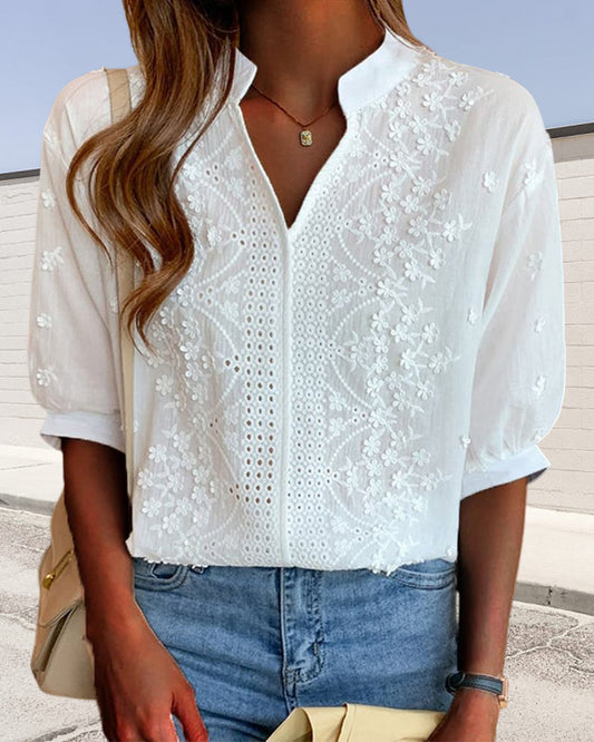 Jasira™ Stilvolle Bluse Modeberg Bern