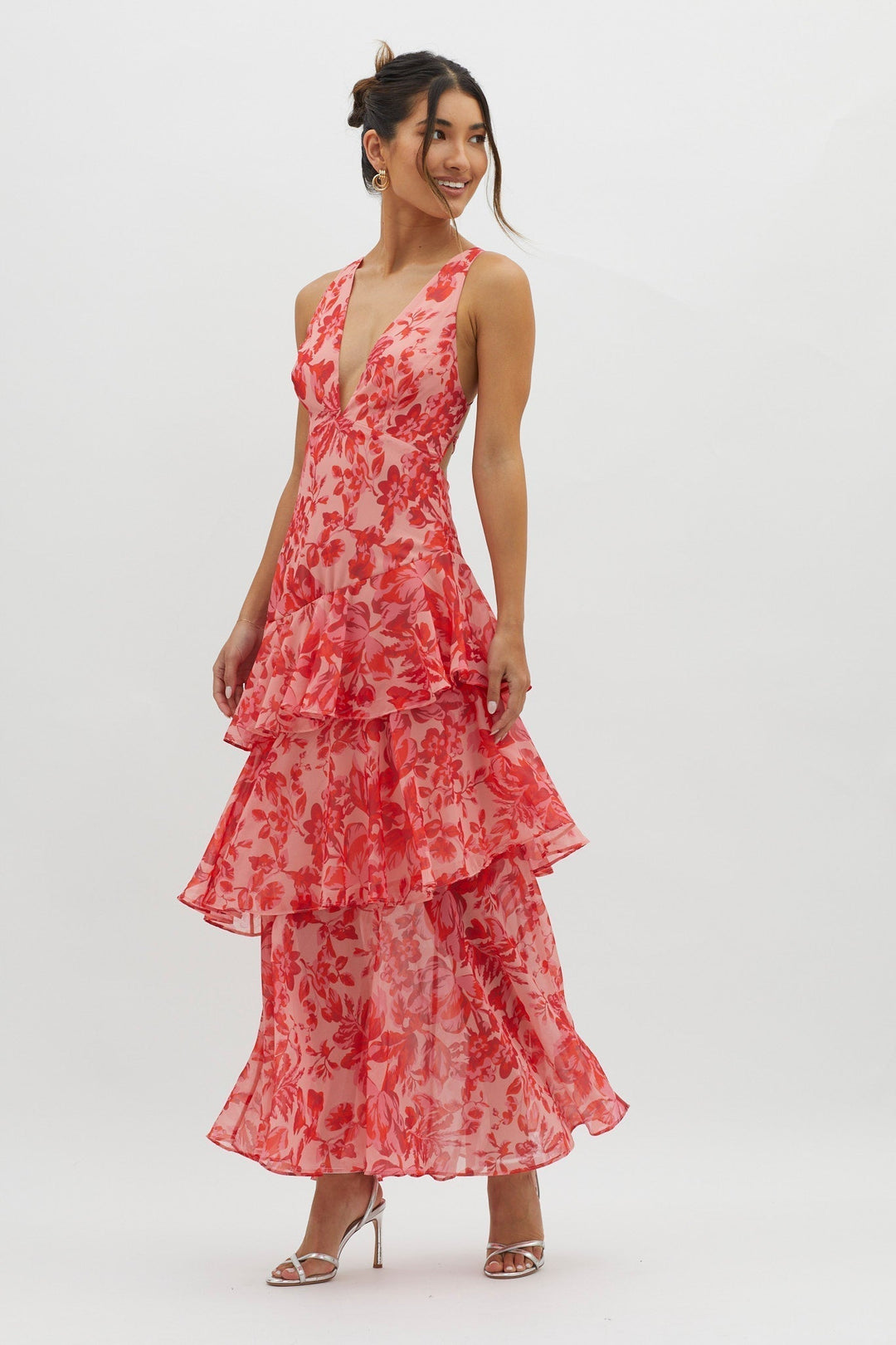 Lenora™ Midikleid mit Blumendruck Modeberg Bern