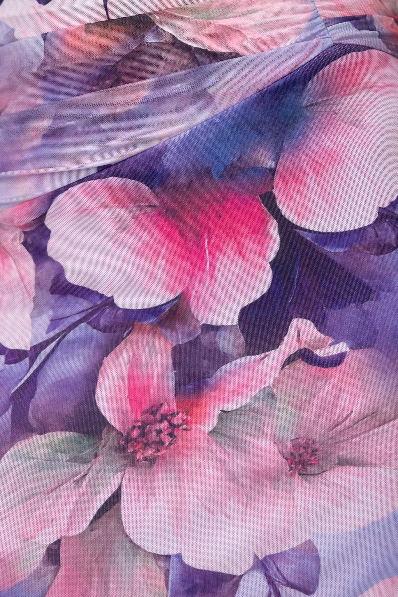 Lorena™ Langes Kleid mit Aquarellmuster Modeberg Bern