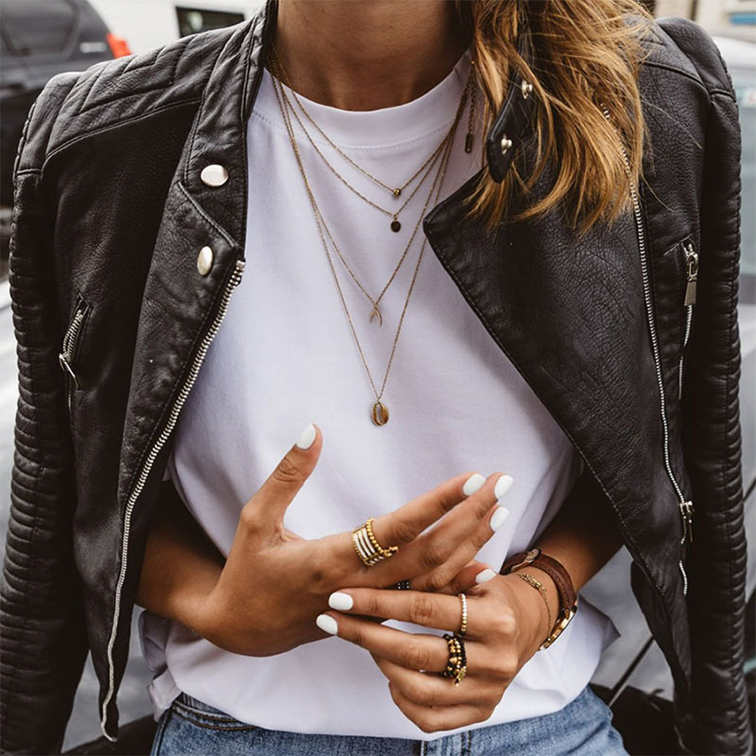 Lorent™ Elegante Jacke im Bikerstil Modeberg Bern