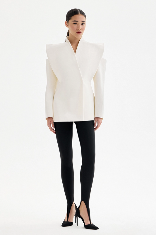 Lorvane™ Skulpturaler Blazer mit Schulterdetail Modeberg Bern