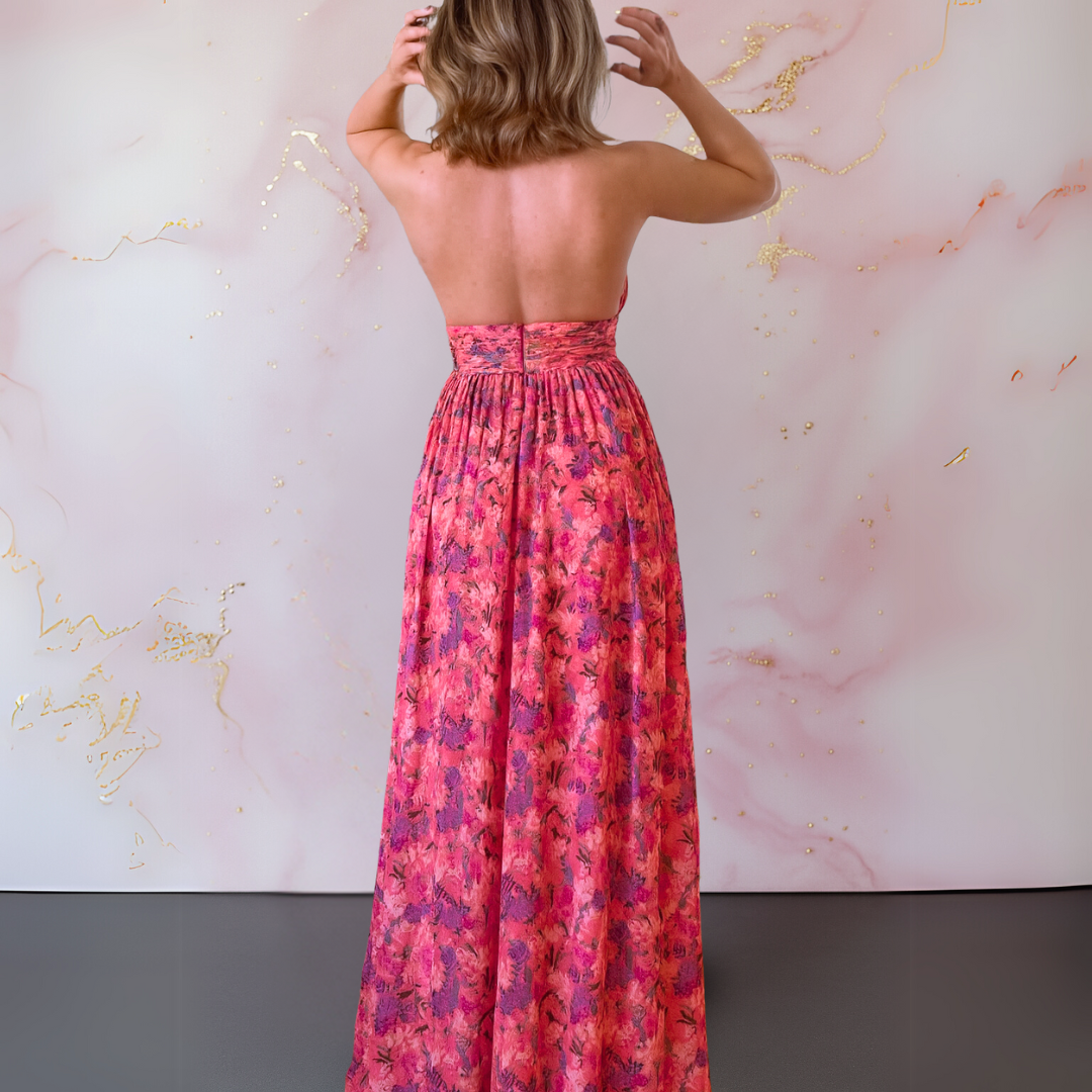 Lumina™ Kleid mit elegantem Blumenprint Modeberg Bern