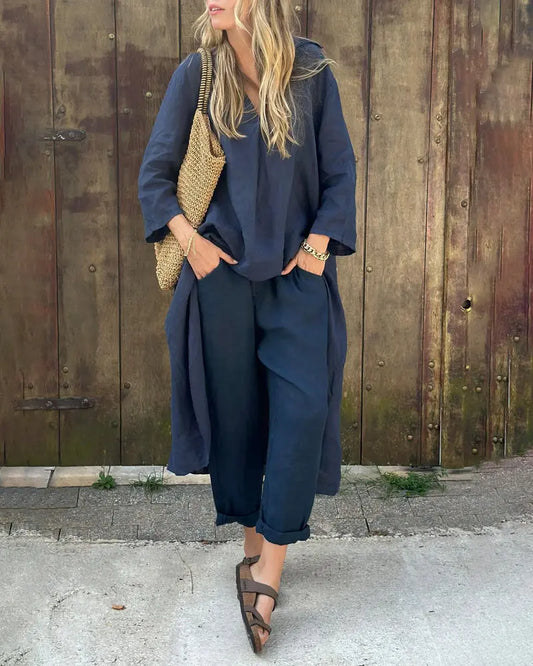 MIRAVO | Chic Zweiteiler-Set – Elegant & Bequem für Frühling & Sommer Modeberg Bern