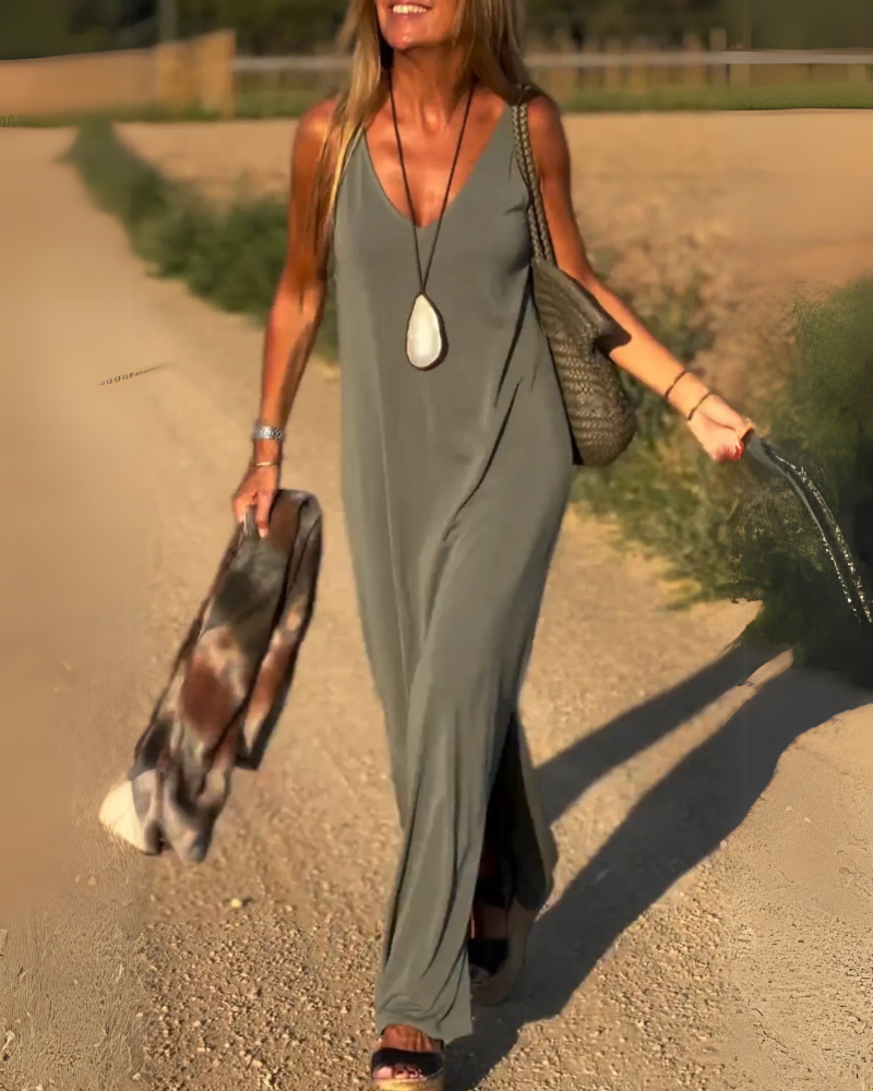 Maevy™ Lockeres Boho-Kleid für entspannte Tage Modeberg Bern