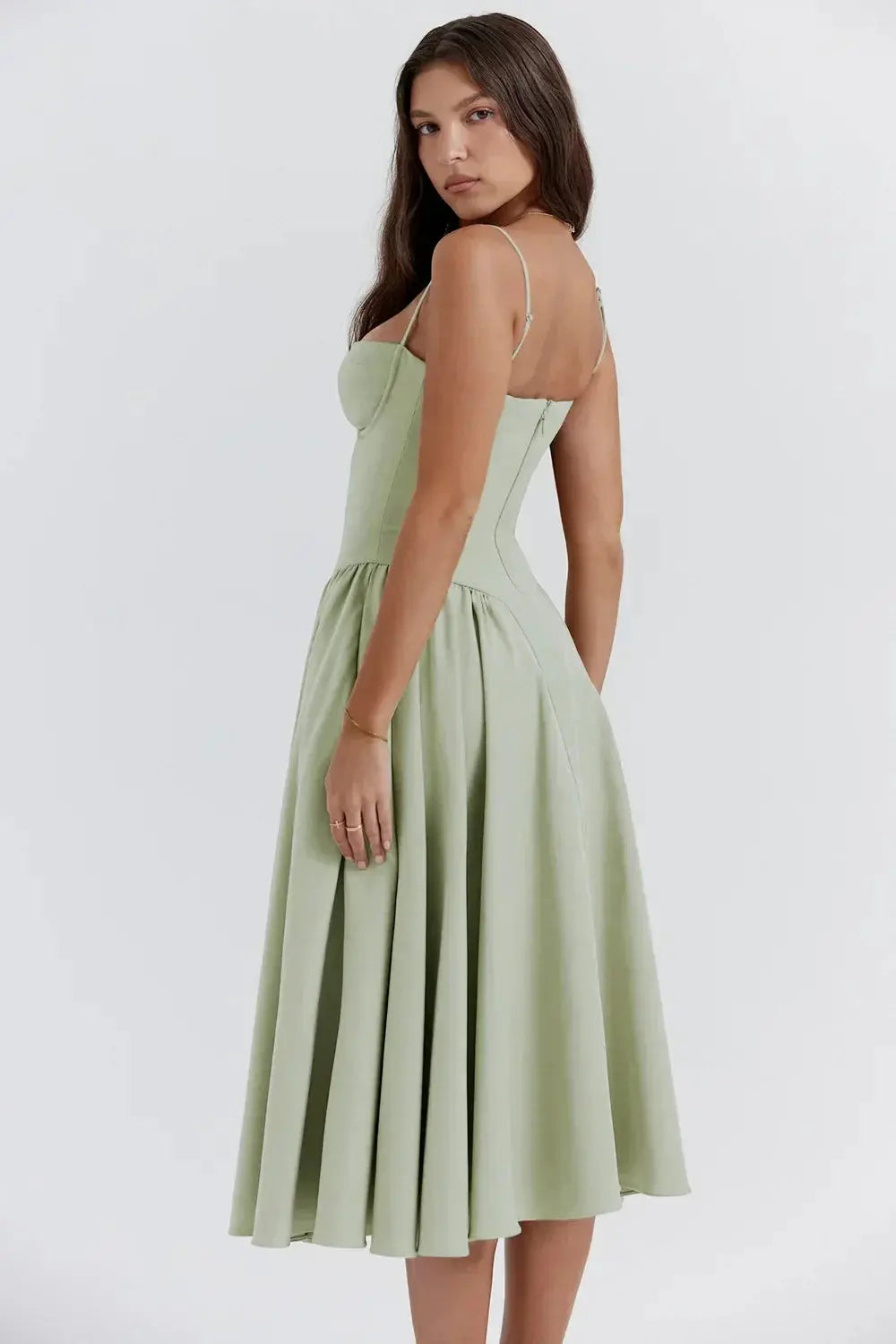 Melis™ Korsett-Midikleid ohne Ärmel Modeberg Bern