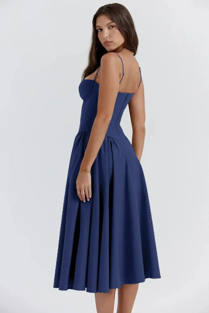 Melis™ Korsett-Midikleid ohne Ärmel Modeberg Bern