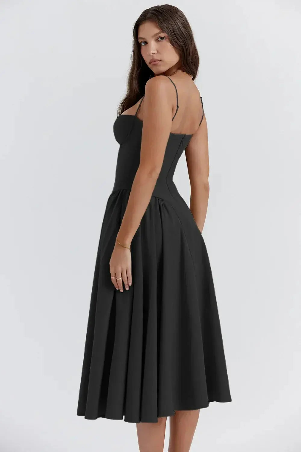 Melis™ Korsett-Midikleid ohne Ärmel Modeberg Bern