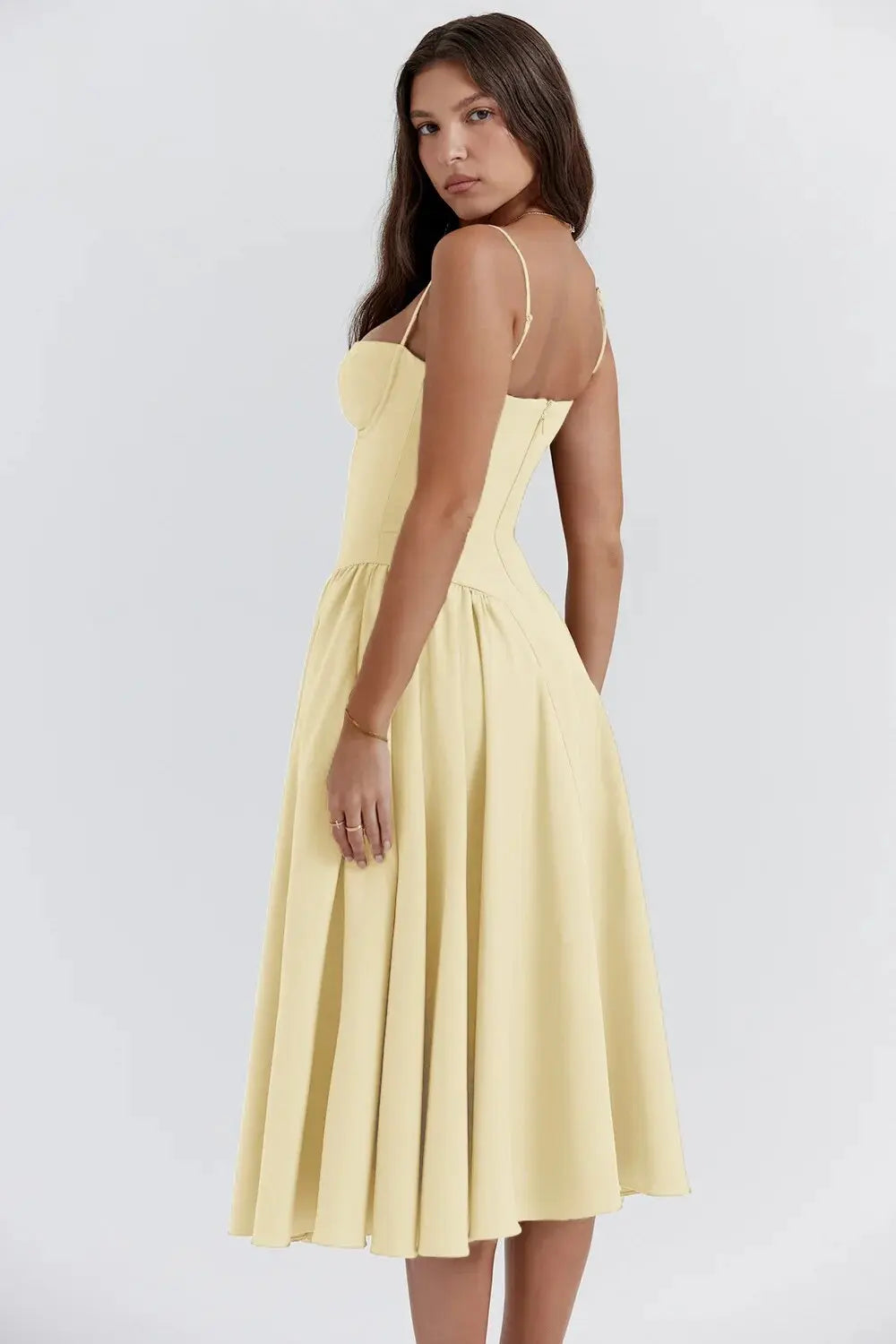 Melis™ Korsett-Midikleid ohne Ärmel Modeberg Bern