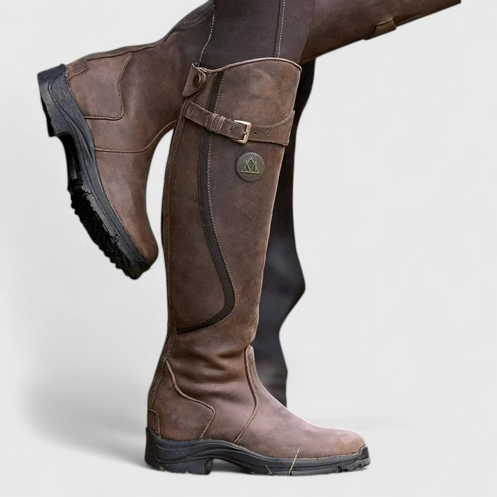 Supportive Buckled Accent Ankle Boots Modeberg Bern