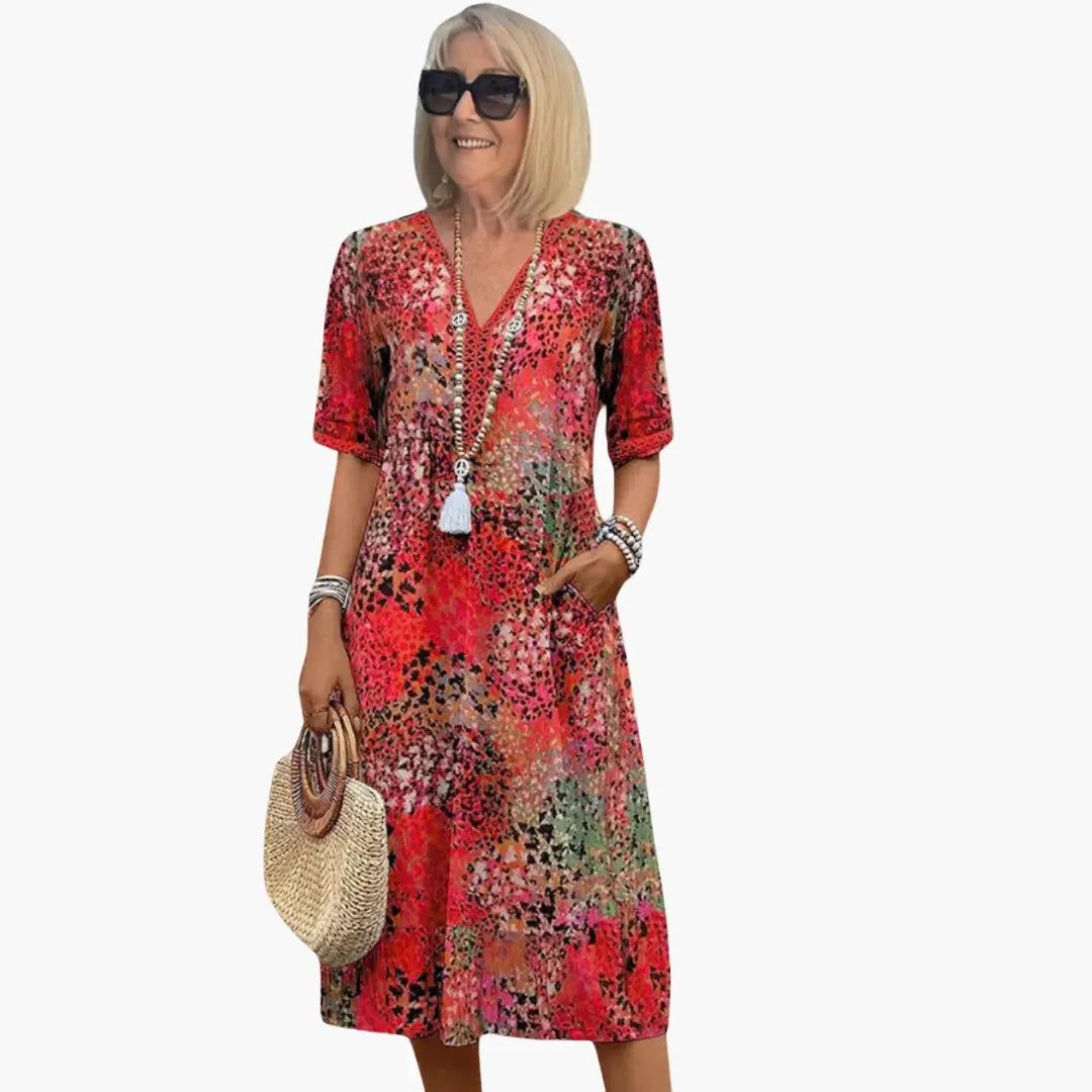 Nayla™ Feminines Blumenkleid Modeberg Bern