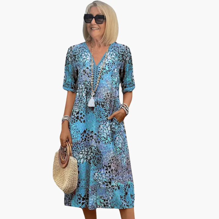 Nayla™ Feminines Blumenkleid Modeberg Bern