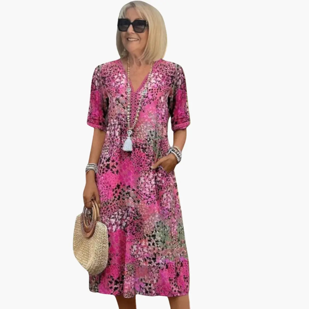 Nayla™ Feminines Blumenkleid Modeberg Bern