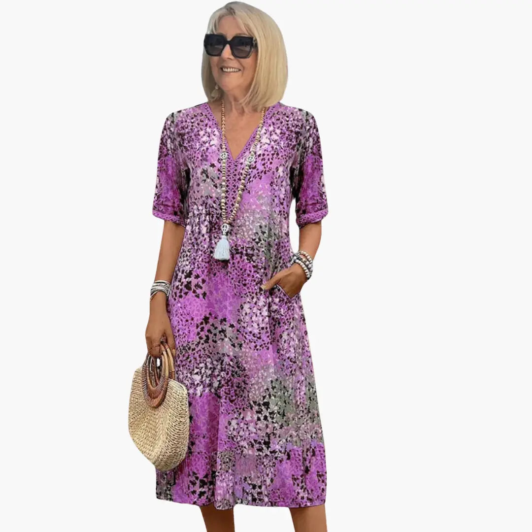 Nayla™ Feminines Blumenkleid Modeberg Bern