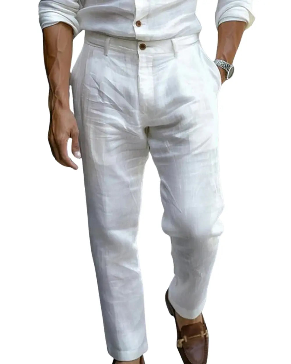 Noe™ Airy Linen Summer Pants Modeberg Bern